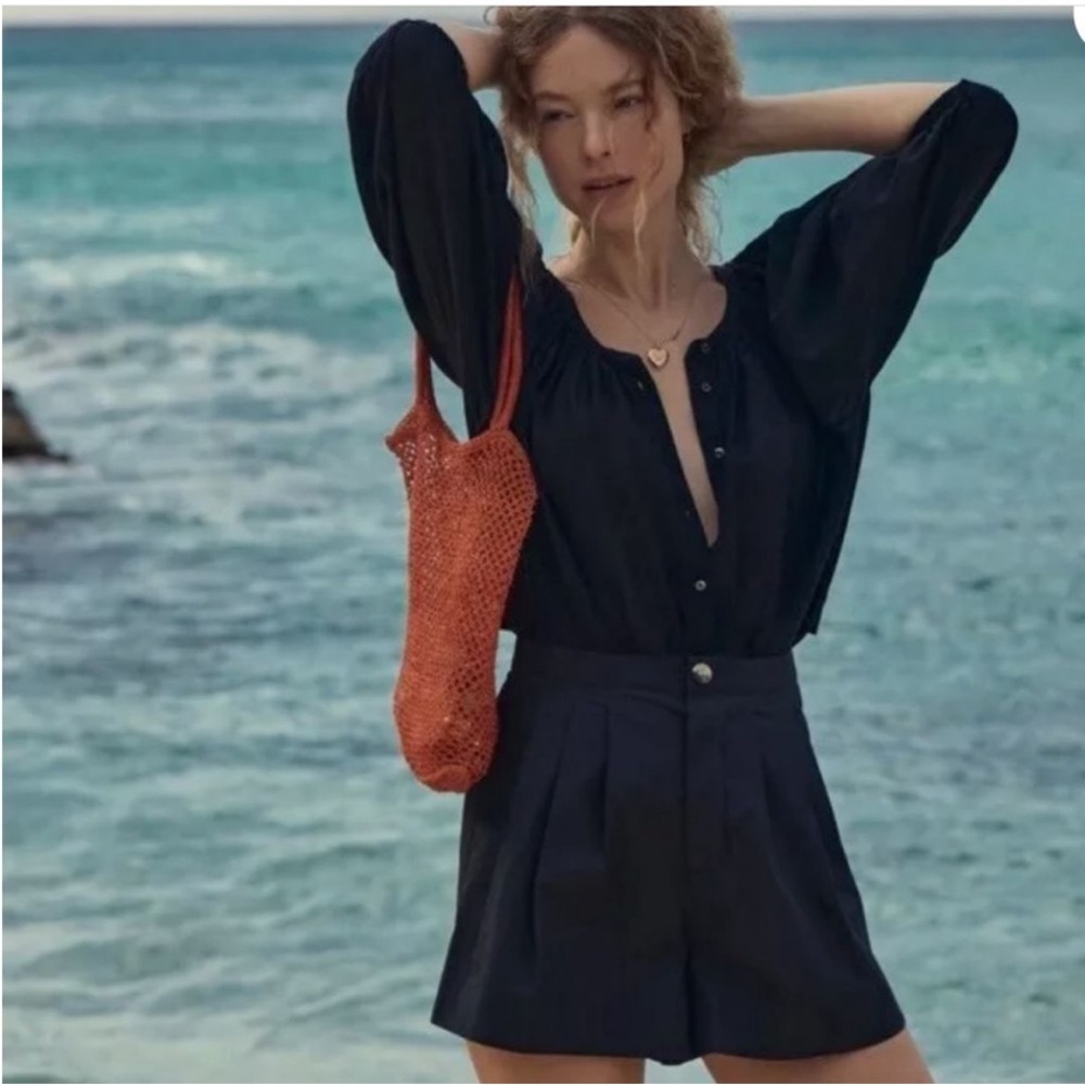 doen grande marion tote-orange chambira